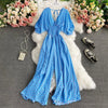 BLEU ROYAL / Taille unique (élastique)