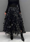 Noir / Taille unique (taille 76 cm)
