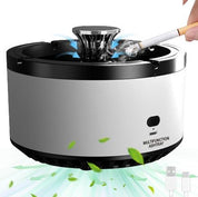 Posacenere multifunzione con filtro fumo, design moderno, portatile, ricaricabile USB, ideale per interni, riduzione odori, fumo passivo.
