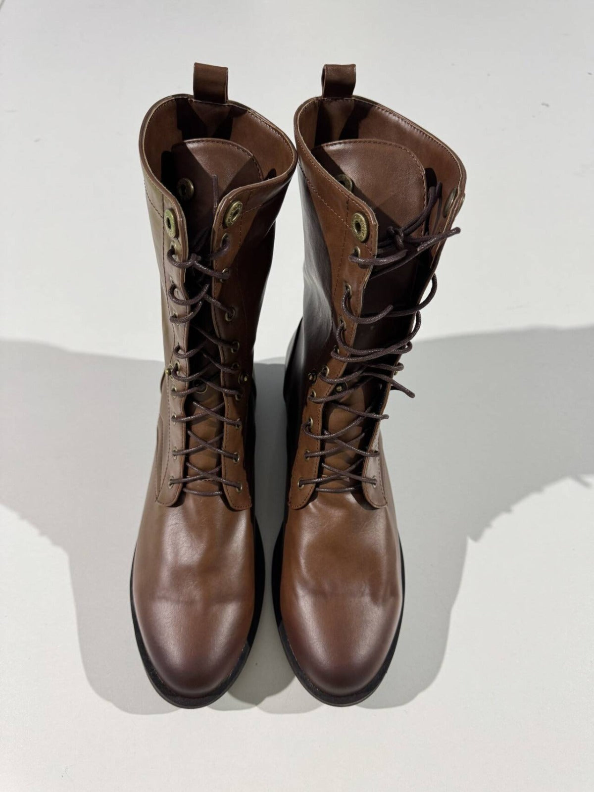 Bottes rétro à lacets pour femme | Design pliable à la cheville pour l'été
