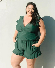 Costume da bagno con reggiseno in costruzione per le donne 2
