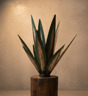 Handmade Garden Ornament Agave – Waterproof Decorative Plant for Outdoors, Garden, and Terrace