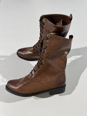 Bottes rétro à lacets pour femme | Design pliable à la cheville pour l'été