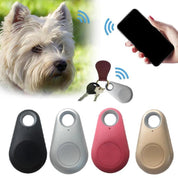 Dispositivo di localizzazione Bluetooth per animali domestici, chiavi e smartphone. Disponibile in vari colori: nero, argento, rosa, oro.