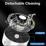 Fontana per animali domestici con design a pulizia rimovibile, filtro a carbone attivo e compresse profumate. Ideale per acqua fresca e pulita.