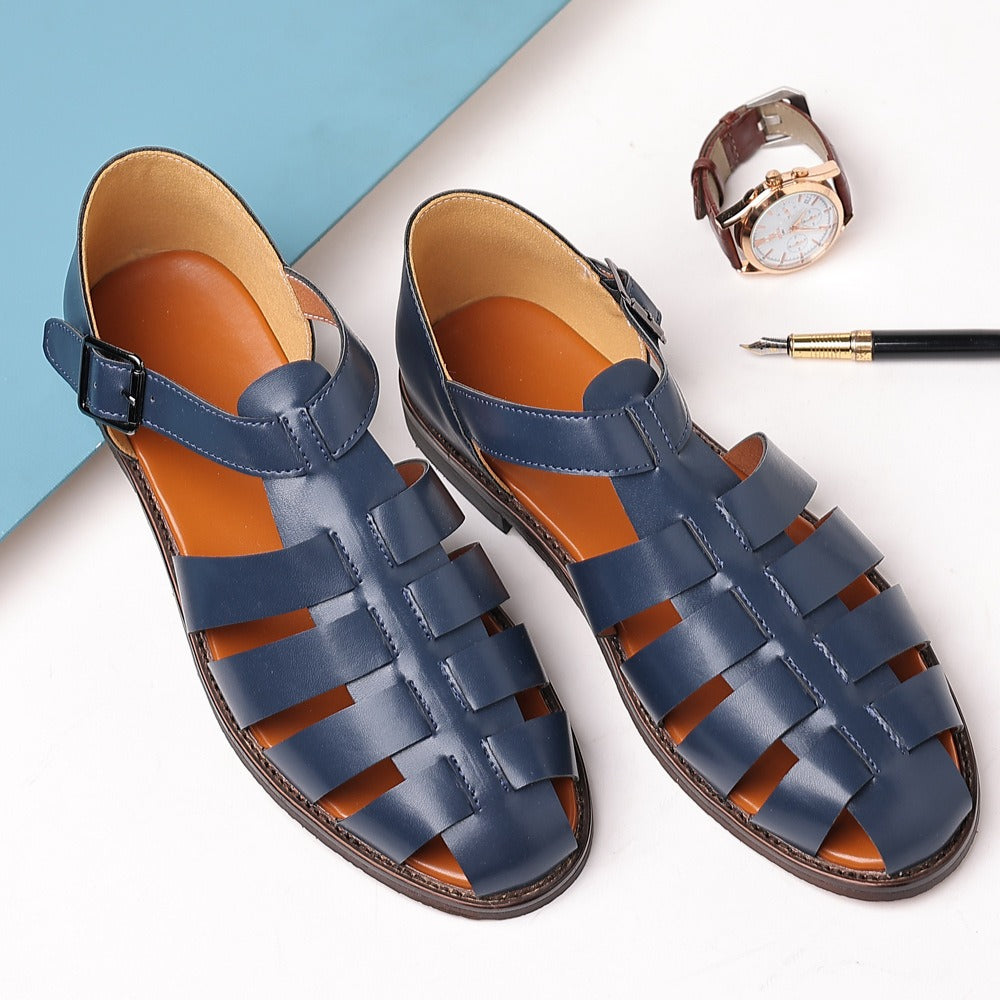 Orthopedische damessandalen AVA | Chique bruine en witte zomersandalen voor dames voor een moeiteloze stijl