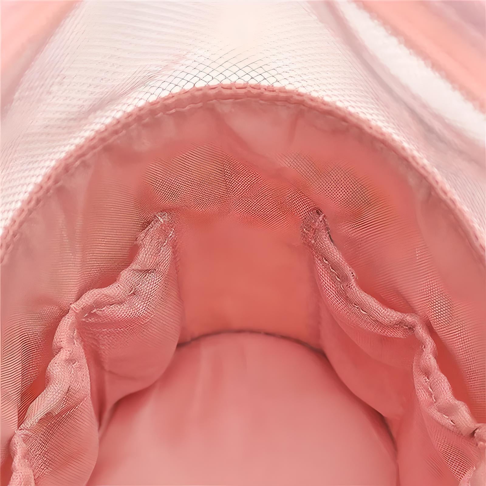 Zaino rosa per bambini, interno spazioso con fodera in rete, ideale per scuola e viaggi. Design resistente e leggero. Accessorio moda bambino.