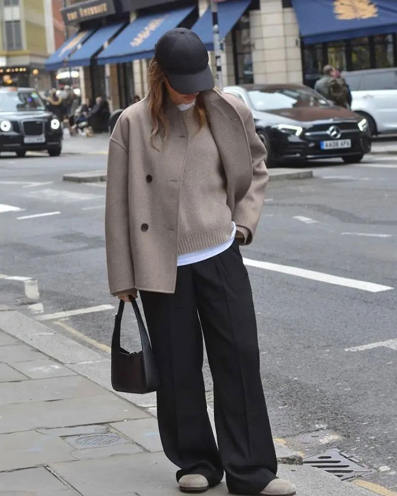 AVA | Designer Loose Jack Woolblend - Lizabella Fashion -  -  - AVA | Designer Loose Jack Woolblend - Lizabella Fashion - #tag1# - #tag2#