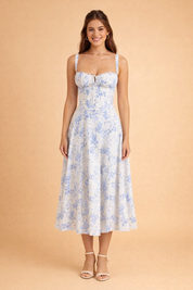 Abito Cerimonia Donna Elegante con Vita Regolabile, Stile Raffinato e Comodo per Eventi Speciali 3