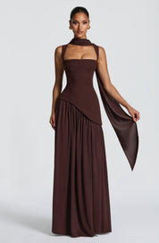 Abito Donna Elegante Asimmetrico per Cerimonia - Vestito Elegante da Cerimonia, Stile e Comfort 0