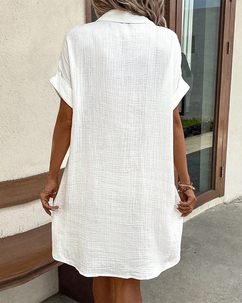 Abito Donna Elegante Estivo Ampio e Leggero per Giornate Calde - Vestiti Eleganti Donna Ideale per Ogni Occasione 8