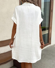 Abito Donna Elegante Estivo Ampio e Leggero per Giornate Calde - Vestiti Eleganti Donna Ideale per Ogni Occasione 8
