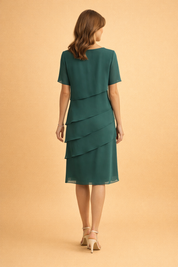 Abito Donna Elegante Estivo Vestibilità Rilassata per Occasioni Formali e Casual 6