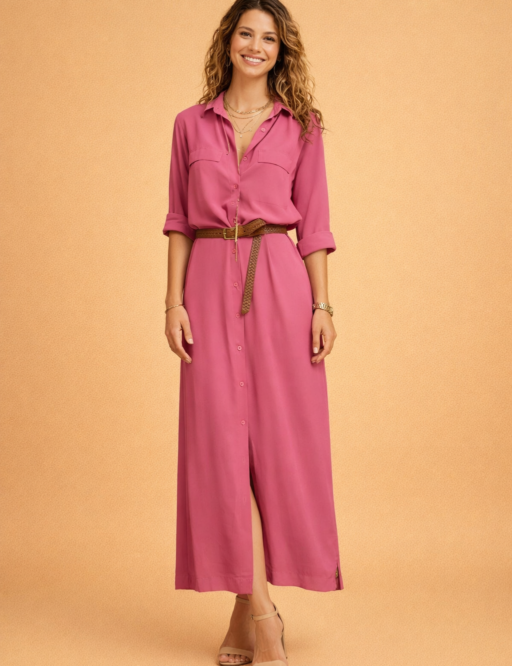 Abito Donna Elegante Estivo per Cerimonia e Occasioni Speciali - Vestito Chic e Versatile per Abbigliamento Donna 2