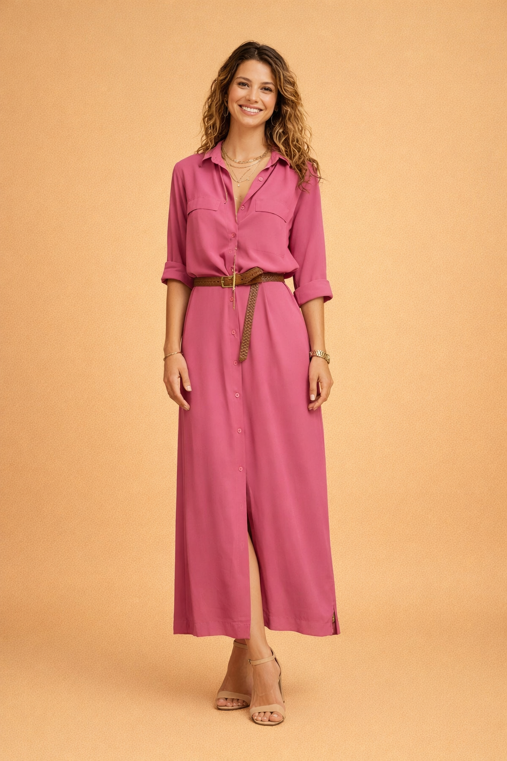 Abito Donna Elegante Estivo per Cerimonia e Occasioni Speciali - Vestito Chic e Versatile per Abbigliamento Donna 2