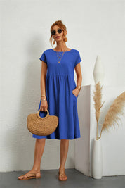 Abito Donna Estivo Elegante con Tasche Pratiche - Vestiti Eleganti Donna per Stile Quotidiano 7