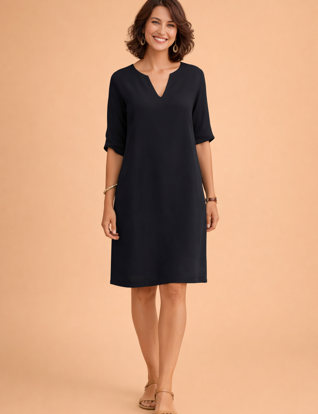 Abito Donna Midi Elegante Estivo Versatile per Occasioni Casual e Vacanze - Abbigliamento Donna Chic 1