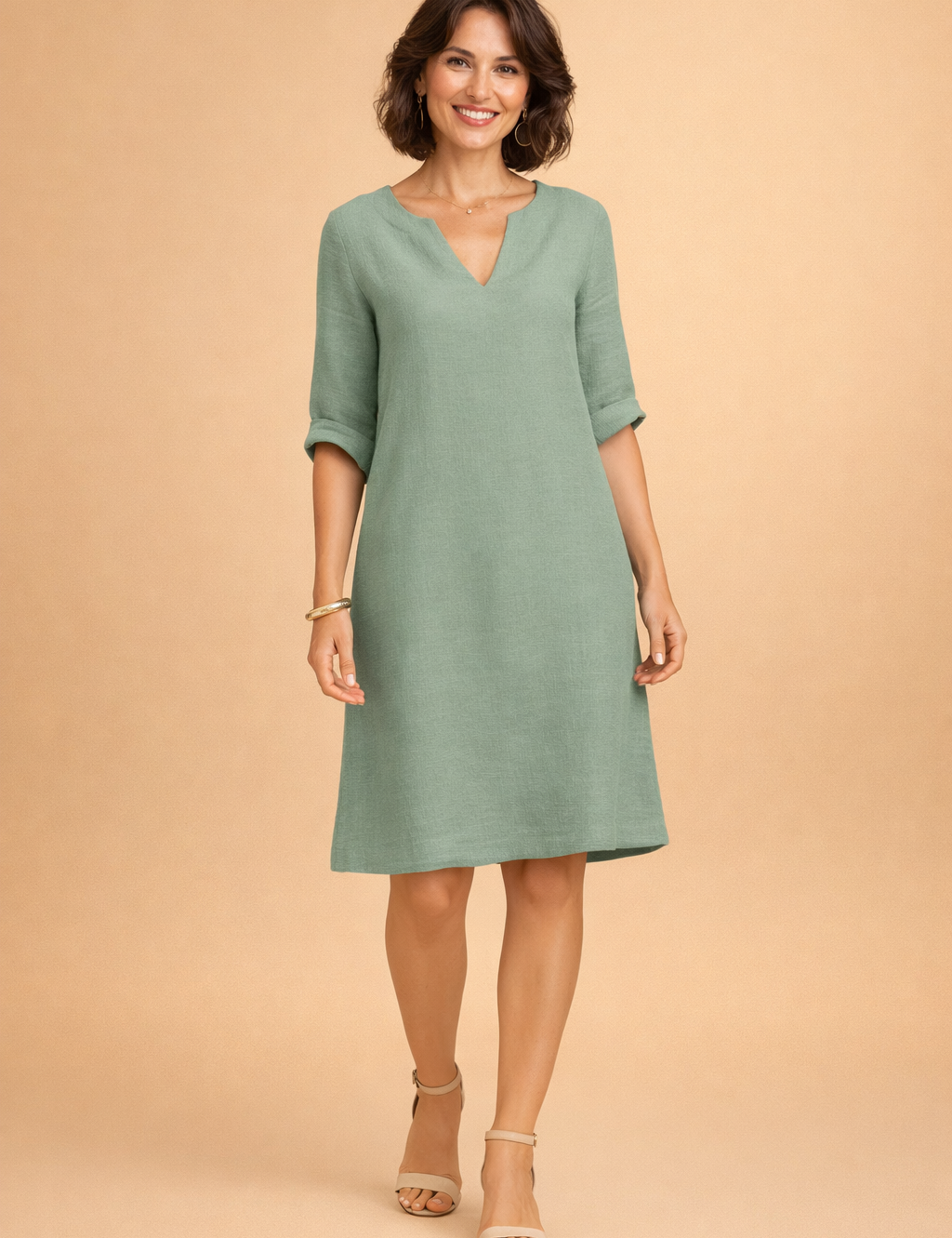 Abito Donna Midi Elegante Estivo Versatile per Occasioni Casual e Vacanze - Abbigliamento Donna Chic 11