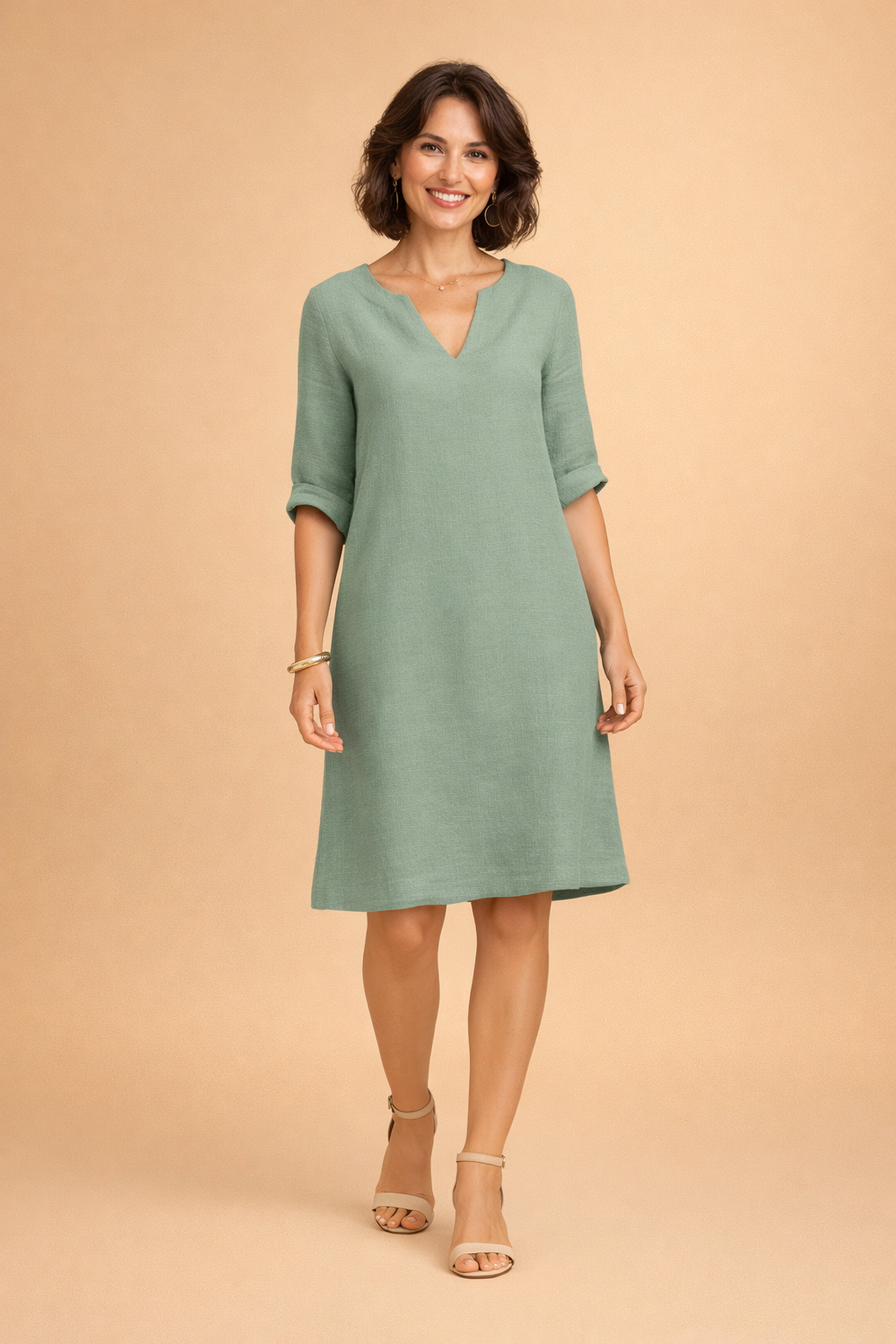 Abito Donna Midi Elegante Estivo Versatile per Occasioni Casual e Vacanze - Abbigliamento Donna Chic 11