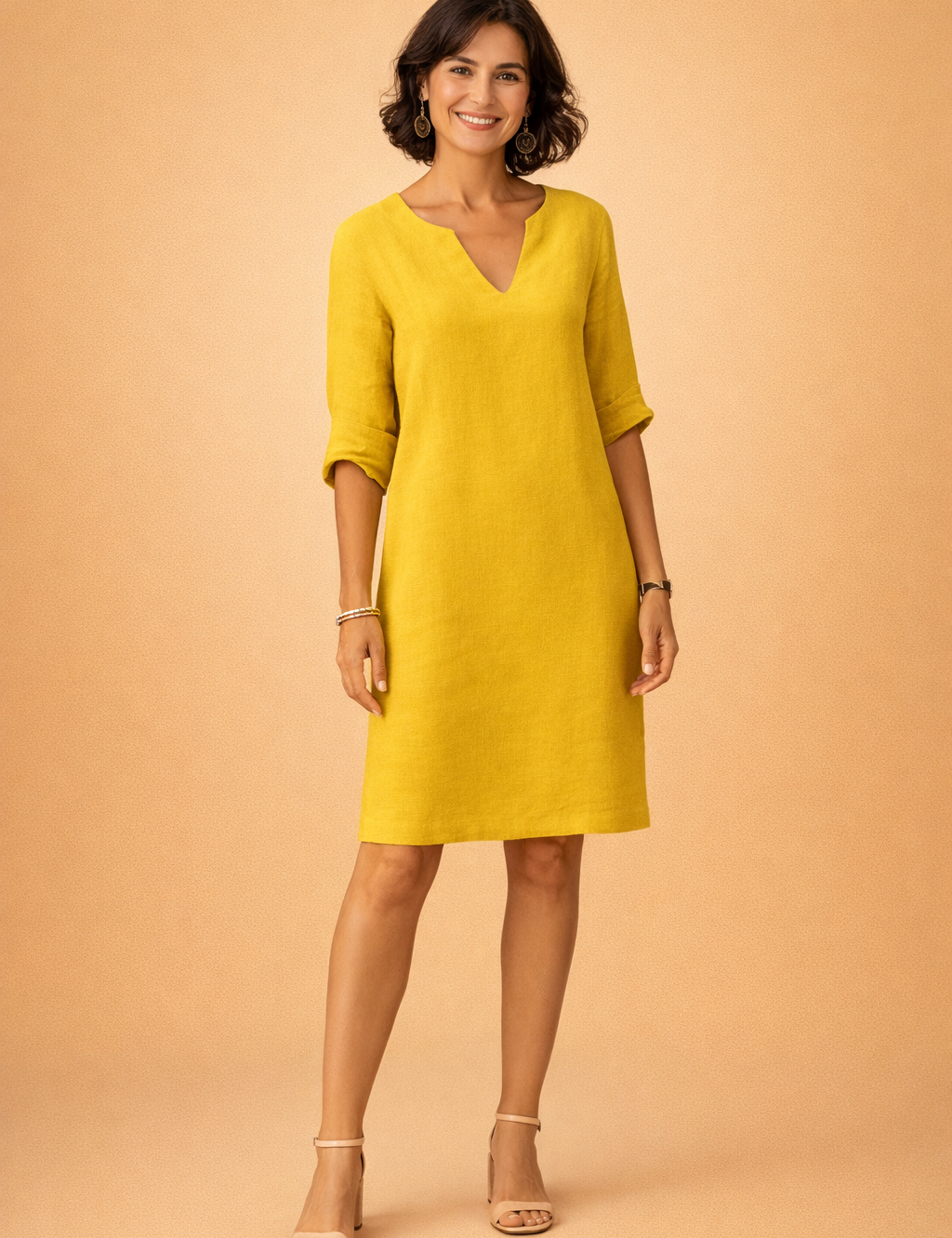 Abito Donna Midi Elegante Estivo Versatile per Occasioni Casual e Vacanze - Abbigliamento Donna Chic 12
