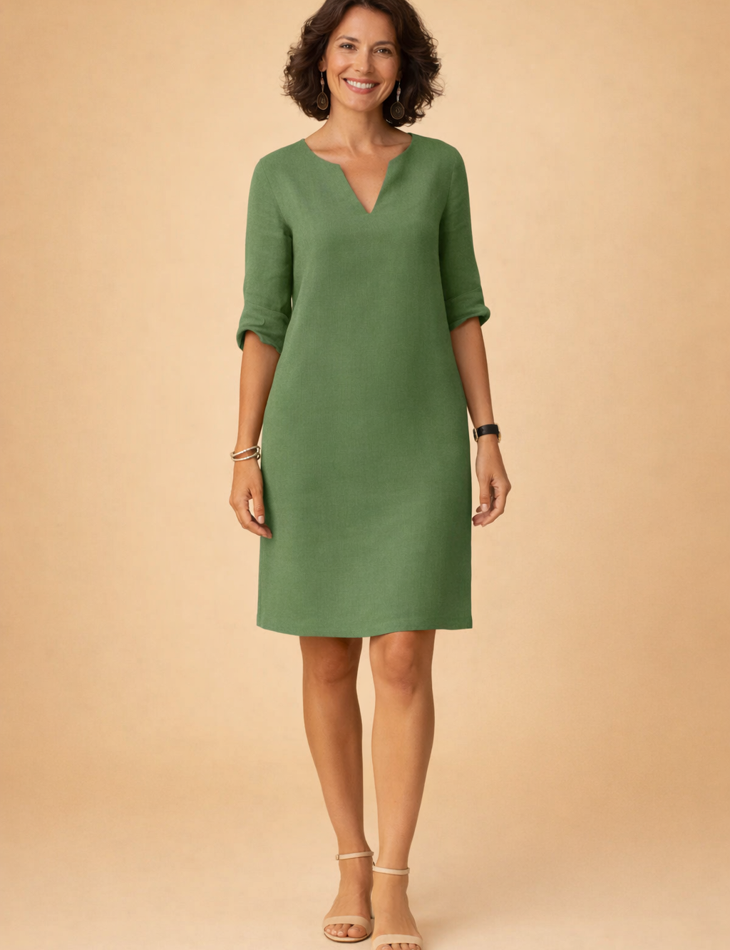 Abito Donna Midi Elegante Estivo Versatile per Occasioni Casual e Vacanze - Abbigliamento Donna Chic 3