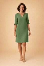 Abito Donna Midi Elegante Estivo Versatile per Occasioni Casual e Vacanze - Abbigliamento Donna Chic 3