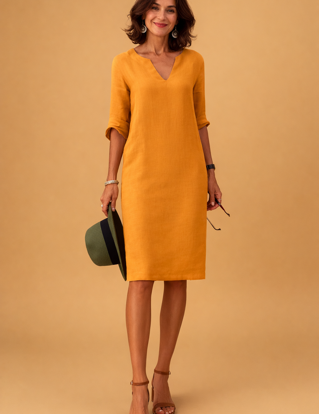 Abito Donna Midi Elegante Estivo Versatile per Occasioni Casual e Vacanze - Abbigliamento Donna Chic 5