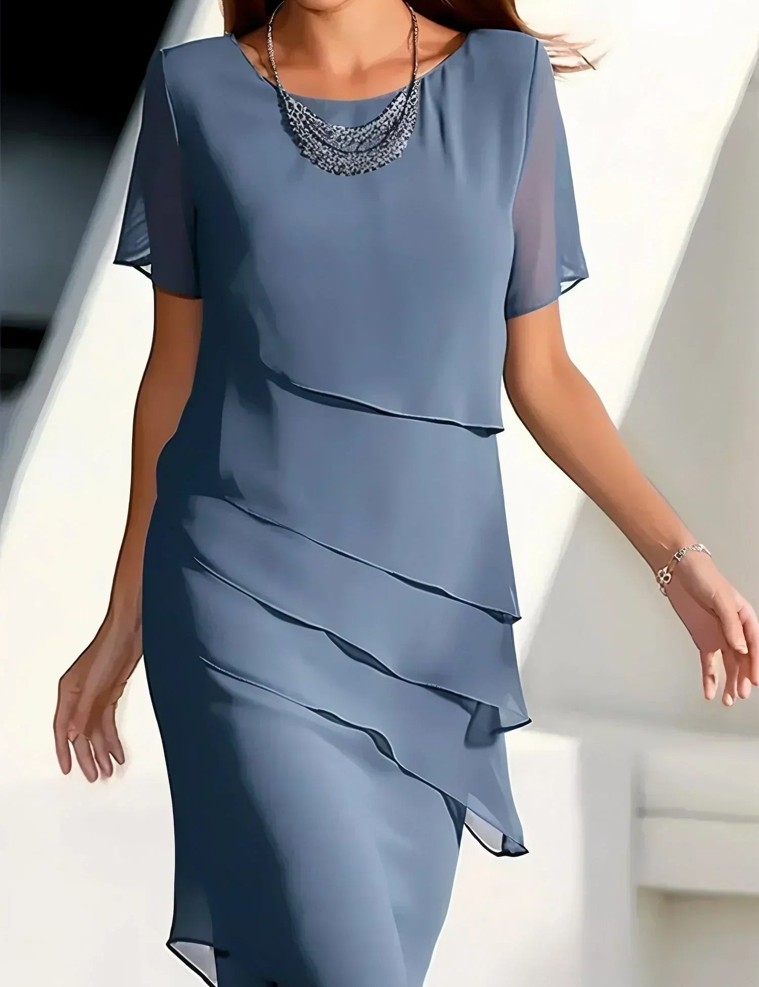 Abito Elegante Donna Estivo per Occasioni Speciali 0