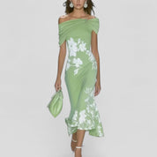 Abito Elegante Donna Longuette Stile Boho per Eventi Estivi - Vestiti Eleganti e Abbigliamento Donna 0