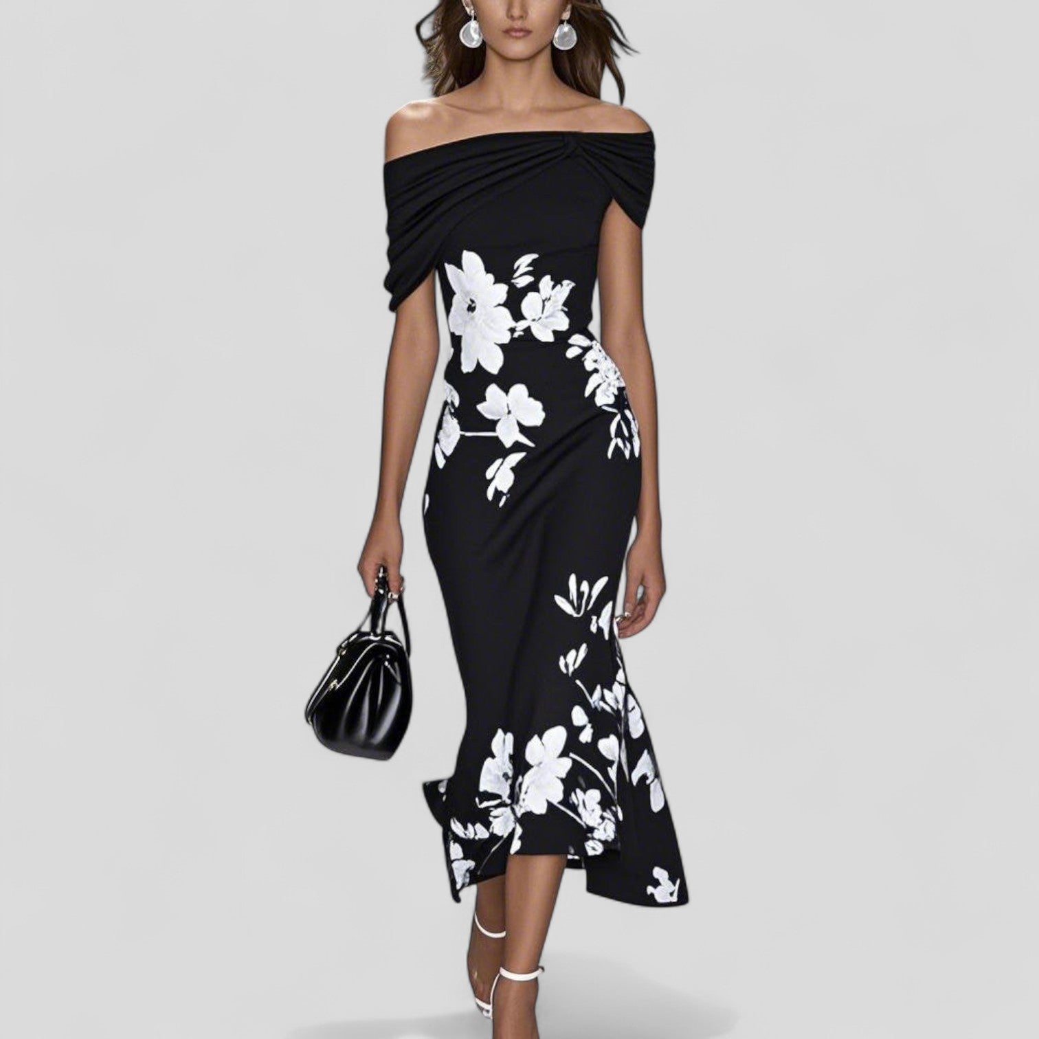 Abito Elegante Donna Longuette Stile Boho per Eventi Estivi - Vestiti Eleganti e Abbigliamento Donna 2