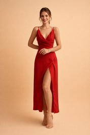 Abito Elegante Donna per Cerimonia e Occasioni Formali - Vestibilità Moderna e Stile Raffinato 1