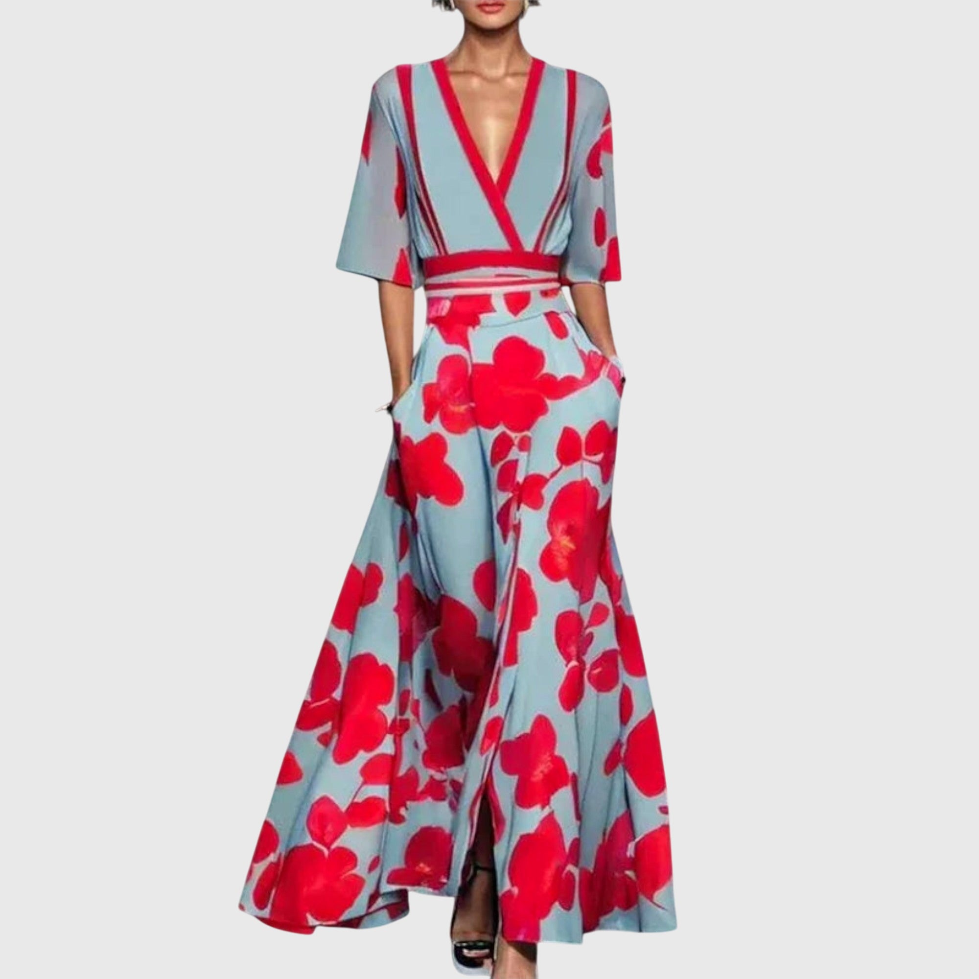 Abito Elegante da Donna per Cerimonia - Vestito Raffinato e Versatile per Occasioni Speciali 1