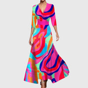 Abito Elegante da Donna per Cerimonia - Vestito Raffinato e Versatile per Occasioni Speciali 5