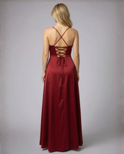 Abito Lungo Elegante Da Donna Con Spacco Per Cerimonia Estiva - Stile E Comfort In Ogni Occasione 1