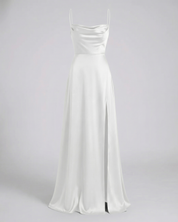 Abito Lungo Elegante Da Donna Con Spacco Per Cerimonia Estiva - Stile E Comfort In Ogni Occasione 11