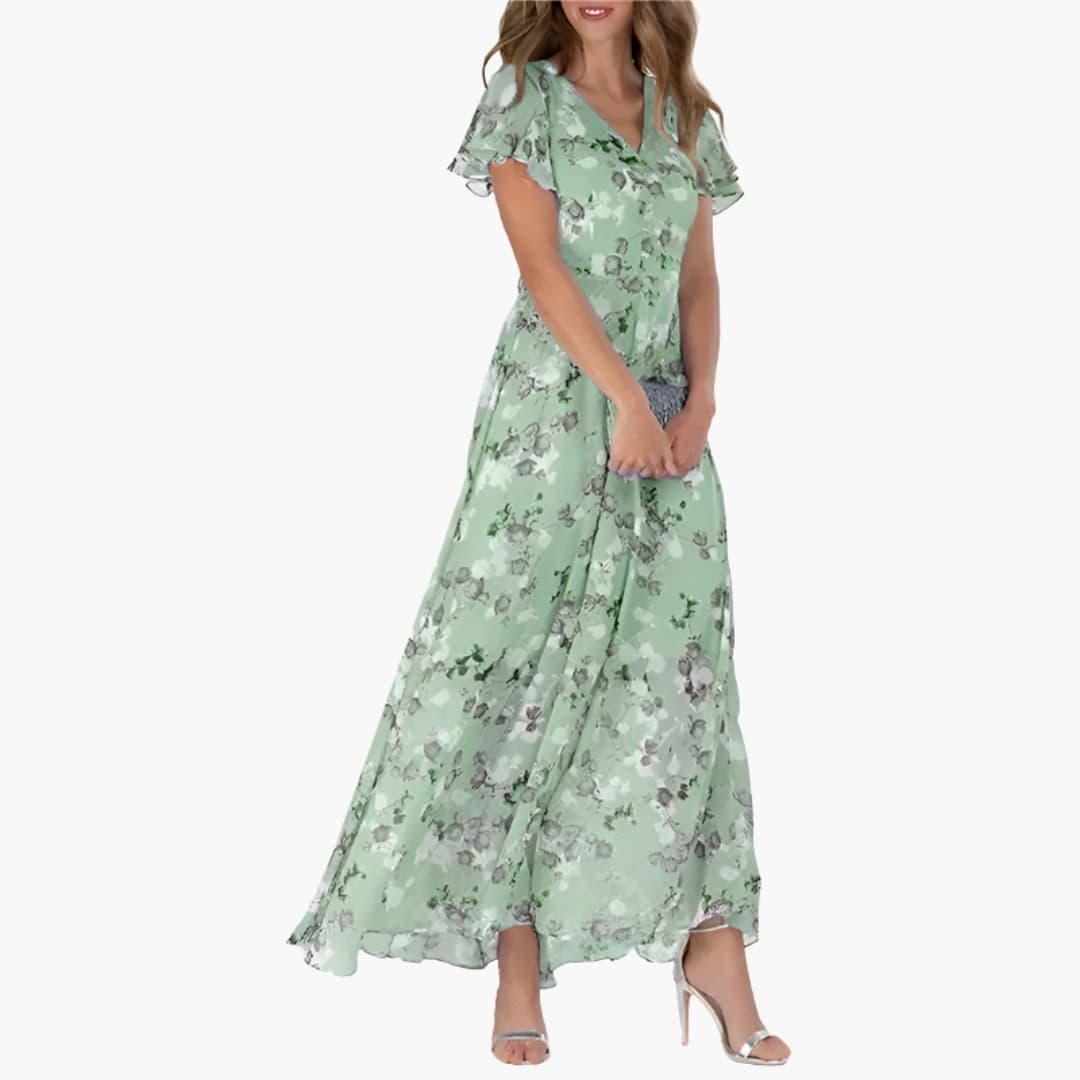 Abito Midi Donna Elegante Girocollo Nero per Eventi Estivi e Matrimoni 2
