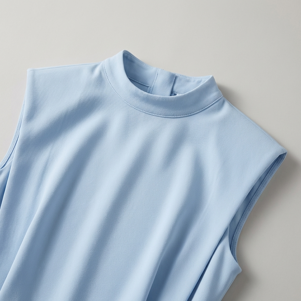 Abito Midi Elegante con Scollo Rotondo e Spacco per Occasioni Versatili 2