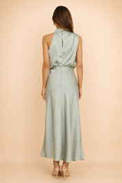 Abito da Donna Elegante Midi per Cerimonia - Vestito Glamour per Occasioni Speciali 6