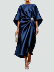 Abito da Sera Lungo Elegante Donna per Occasioni Speciali e Cerimonie 0