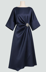 Abito da Sera Lungo Elegante Donna per Occasioni Speciali e Cerimonie 6