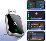 Adattatore Wireless CarPlay – Convertitore Mini USB e USB-C da connessione cablata a wireless 2