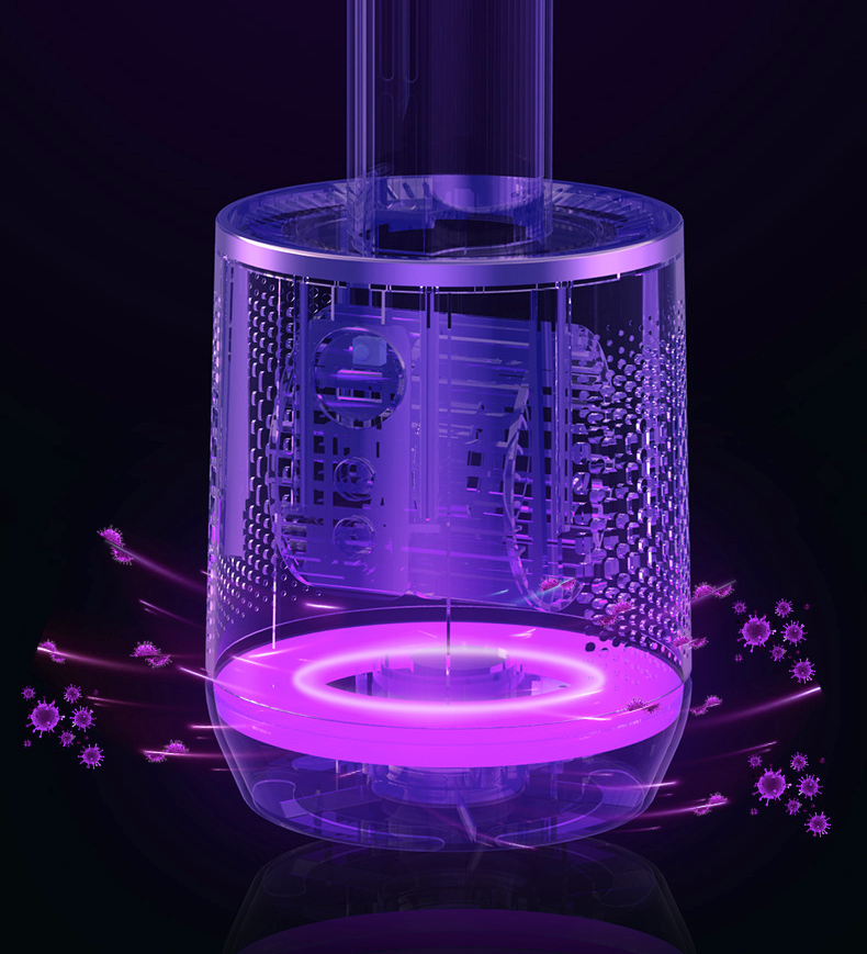 Airpure | Relier d'aria 3 in 1 con purificatore d'aria | Oscillazione e tocco a LED 1