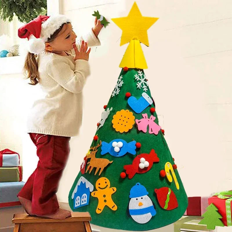Albero di Natale | Figurina decorativa di Babbo Natale per esposizione natalizia 2