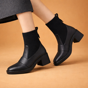 Scarpe alte fino alla caviglia per donna | Tacco basso | Collezione Autunno