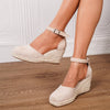 Beige punta quadrata / 34