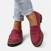Annika | Damen Klassische Loafer mit Markanter Sohle 6