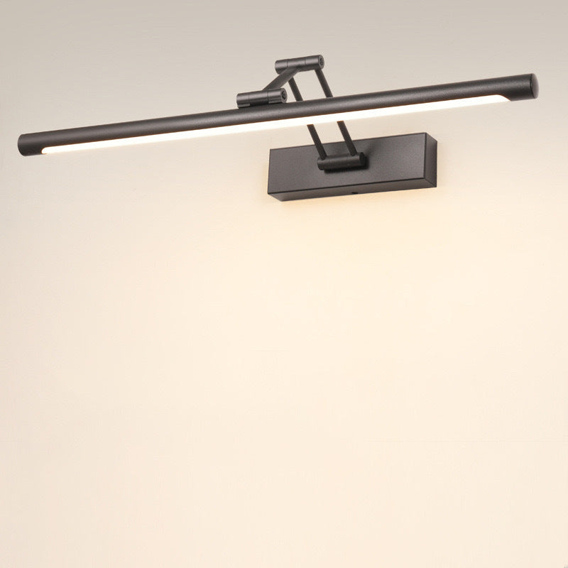 Applique nera minimalista per interni – Elegante applique a LED con illuminazione moderna 0