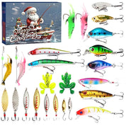 AquaBait | Calendario dell'Avvento premium a tema pesca con 24 esche uniche 0
