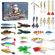 AquaBait | Calendario dell'Avvento premium a tema pesca con 24 esche uniche 1