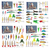 AquaBait | Calendario dell'Avvento premium a tema pesca con 24 esche uniche 2